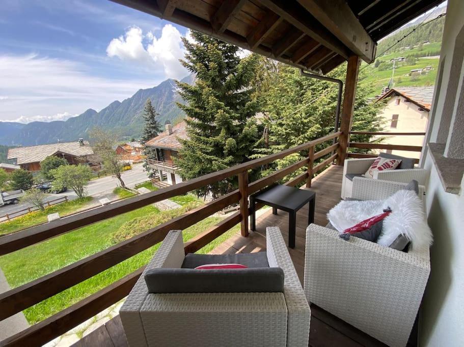 尚波吕克Alpine Majestic Escape - Balcone Sulle Piste Di Sci Cir 0102公寓 外观 照片