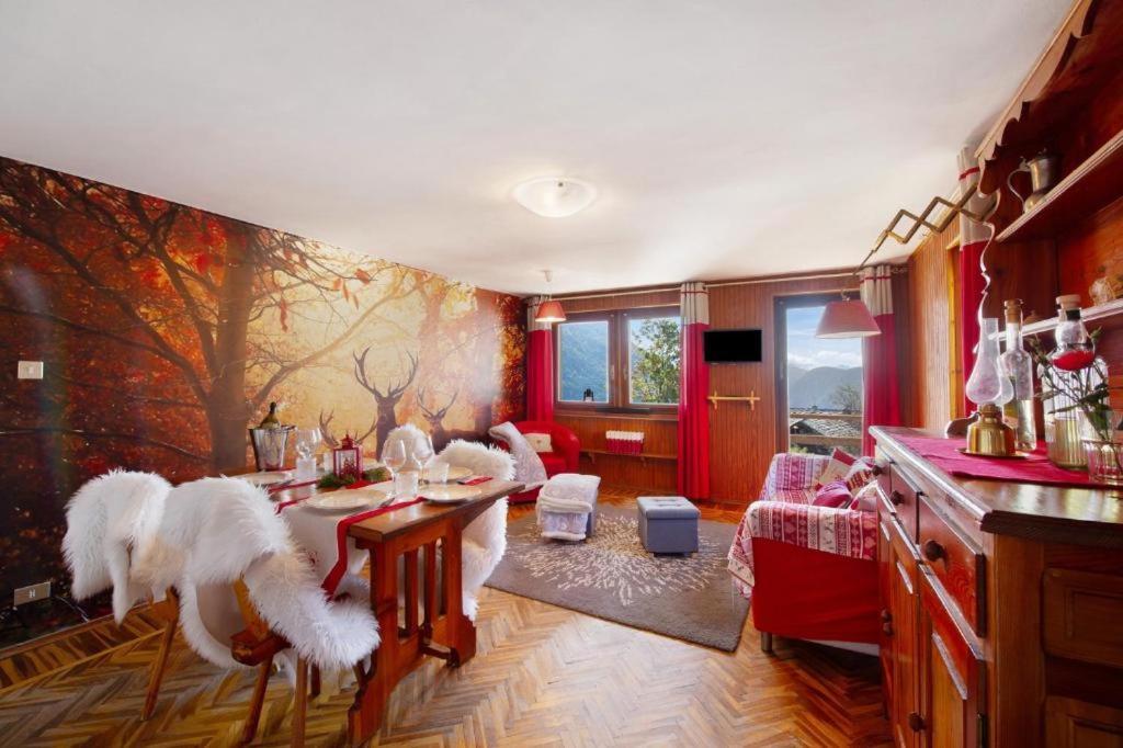 尚波吕克Alpine Majestic Escape - Balcone Sulle Piste Di Sci Cir 0102公寓 外观 照片